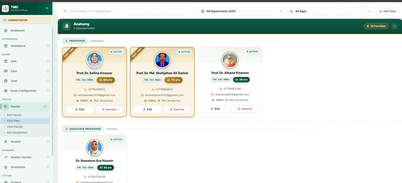 Medical College Student Portal